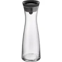 WMF 0617706610, Dekantteri, 1 L, Musta, Läpinäkyvä, Lasi, Pyöreä, Köhler & Wilms