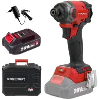 Worcraft Iskuruuvinväännin CIS?S20LiBM-260; 20 V; 1x2,0 Ah akku