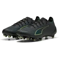 Puma Ultra 6 Ultimate FG Eclipse - Musta/Vihreä/Green Terrain - Nurmi (FG), koko 47