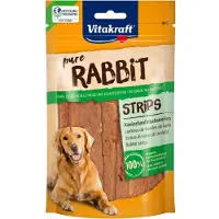 Vitakraft Pure Rabbit Strips Kaninlihasuikaleet 80g