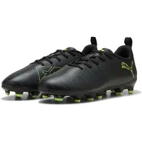 Puma Jalkapallokengät - Future 8 Play FG/AG - Black/Fizzy Light/ - - 37,5 - Jalkapallokengät - Nurmi