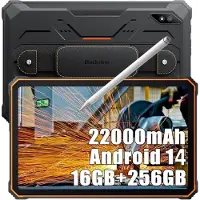 Blackview Tab Active 8 Pro 10.36″ 4G 256GB/8GB RAM – musta oranssi