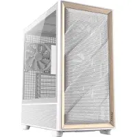 Antec FLUX, Midi Tower, PC, Valkoinen, ATX, ITX, mikro ATX, Muovi, Terästä, Karkaistu lasi, Pelaaminen (0-761345-10134-9)