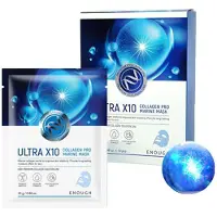 Enough Ultra X10 Collagen Pro Marine Mask - 10 kpl - 10 kpl