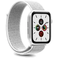 Puro Sport Band älykellon ranneke, Apple Watch 38/40/41 mm, valkoinen