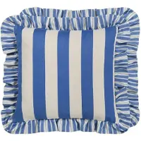 Guild Berkeley Stripe Tyyny 43x43 Cm - Koristetyynyt & Suojukset Puuvilla Cobalt - CCDG1609