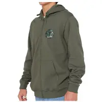 Rip Curl Wettie Passage Icon Vetoketjullinen Huppari cactus green Koko M