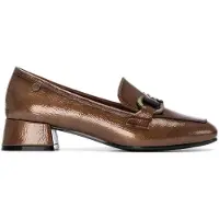 Carmela for woman. 16253902-TAUPE Leather Moccasins 162539 brown (38), 3 to 5 cm, None, Casual