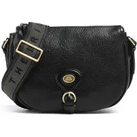 The bridge Isadora Crossbody-laukku Nahka 27 cm Musta