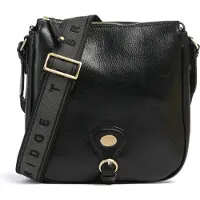The bridge Isadora Crossbody-laukku Nahka 25 cm Musta