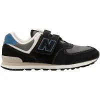 New Balance 574 Kids NEW-B Hook & Loop Sneakers Black Black 35 EU 35 EU Pojat