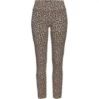 LASCANA Leggingsit vaaleanruskea / musta