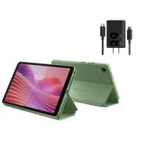 Lenovo Tab One Essentials Bundle 4GB 64GB MediaTek Helio G85 Processor 2.00 GHz , Android 14 or Later, 64 GB eMMC 5.1