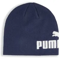Puma Ess Mid Crown Cuffless Beanie - Navy - ONE SIZE