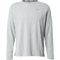 Nike Juoksupaita Dri-fit Uv Miler L/s - Harmaa/hopea, koko X-Large