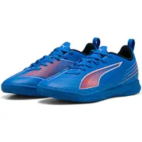 Puma Ultra 6 Play It Untamed - Sininen/valkoinen/hehkuva Punainen Lapset - Sisäpeli (Ic), koko 35