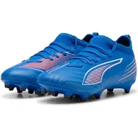 Puma Jalkapallokengät - Ultra 6 Match FG/AG Jr - Ultra Blue/Valk - - 37 - Jalkapallokengät - Nurmi