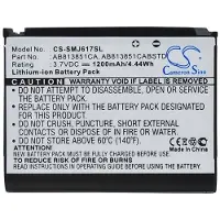 123accu Samsung mustaJACK II SGH-i617 SPH-M300 Samsung Stripe SPH-M300 SPH-M305 DM-S105 SPH-M510 SPH-M610 akku 1200 mAh
