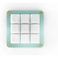 MaxCustom 9-Key MacroPad - Turkoosi