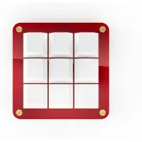 MaxCustom 9-Key MacroPad - Punainen