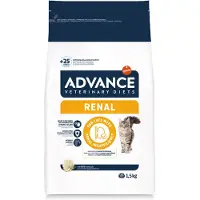 Affinity Advance Veterinary Diets Ekonomipakkaus: 2x1,5kg Advance Veterinary Diets Renal Feline kissan kuivaruokaa