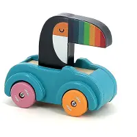 Vilac Honking Car - Toucan - Multi/patterned - ONE SIZE