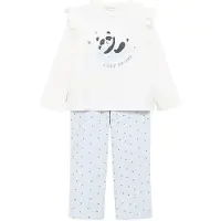 Mango Printed Long Pyjamas - Blue - 2-3
