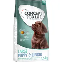 Concept for Life 4x1,5kg Large Puppy & Junior koiran kuivaruoka