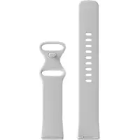 24hShop Silikoniranneke Fitbit Versa 3 Valkoinen - Small