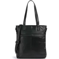 Chesterfield Nunavik Olkalaukku Nahka 33 cm Kannettavan tietokoneen taskun syvyys Musta