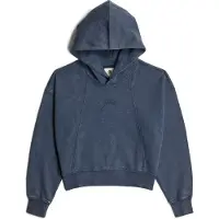 G-Star Washed A-Line Script Hoodie Sweater - Dark blue - Women
