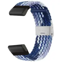 CaseOnline Punottu Kellon ranneke Garmin Quatix 8 (51mm) - Gradient blue