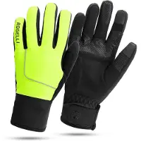 Rogelli Essential talvihanskat keltainen