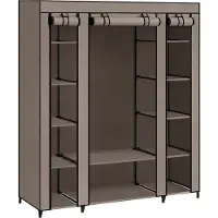 Songmics Kangasvaatekaappi 175 x 150 cm, taupe