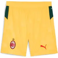 Puma Ac Milan Shortsit 25/26 - Keltainen/musta - , koko Small