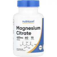Nutricost - Magnesiumsitraatti 420 mg (60 kapselia)