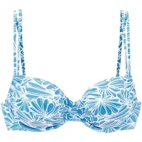 Venice beach Bikinitoppi taivaansininen / valkoinen