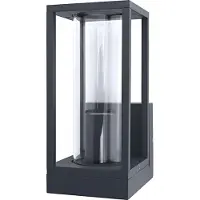 Osram Ulkoseinävalaisin ENDURA CLASSIC FRAME, himmennettävä, Alumiini/harmaa/sinkki, Alumiini, Moderni