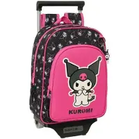 Hello Kitty Kuromi Trolley Matkalaukku 10L, Pinkki/Musta