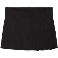 Mango Pleated Mini-Skirt - Black - S