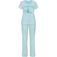 Vivance Pyjama turkoosi / vaaleansininen / vihreä