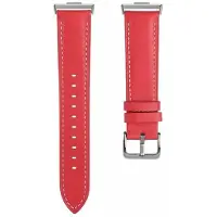 CaseOnline Nahkainen kellon ranneke Huawei Watch Fit 4 Pro - Crimson red