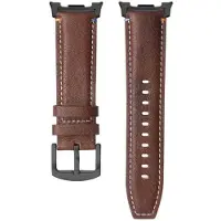 CaseOnline Nahkainen kellon ranneke Samsung Galaxy Watch Ultra (2025) - Espresso