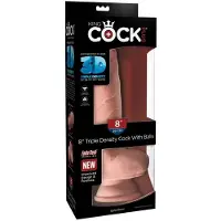 Doc Johnson KingCock penisjäljitelmä, vaaleanpunaisen värinen
