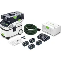 Festool Akkupölynimuri CTMC MIDI I-Plus CLEANTEC