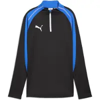 Puma Harjoituspaita Individualblaze 1/4 Vetoketju - Musta/valkoinen/sininen Nainen, koko X-Small