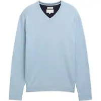 Tom Tailor 1039811 Basic Knit V-aukkoinen Neulepaita
