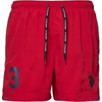 U.S. POLO ASSN. Uimashortsit 'UMALEXANDER' marine / punainen