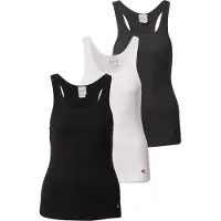 Calvin Klein Scoop Neck Cotton Tank 3Pk - Black - XL