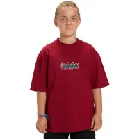Quiksilver Mercury Double Up Ss Tee Yth - Red - 12